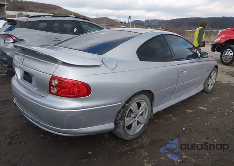 2004 Pontiac Gto z USA, uszkodzony, nr VIN 6G2VX12G74L260070